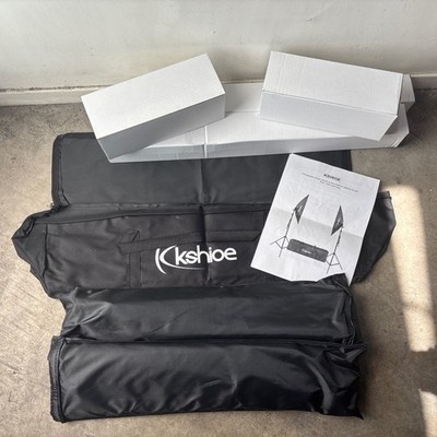 Kshioe Photography Studio Soft box Lighting Kit With Bulb, Stand, And Bag