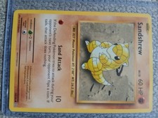 Sandshrew 062/102 Base Set (Shadowless) Regular for sale online | eBay