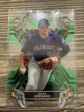 2019 Topps High Tek - Nolan Arenado #77 Green /150