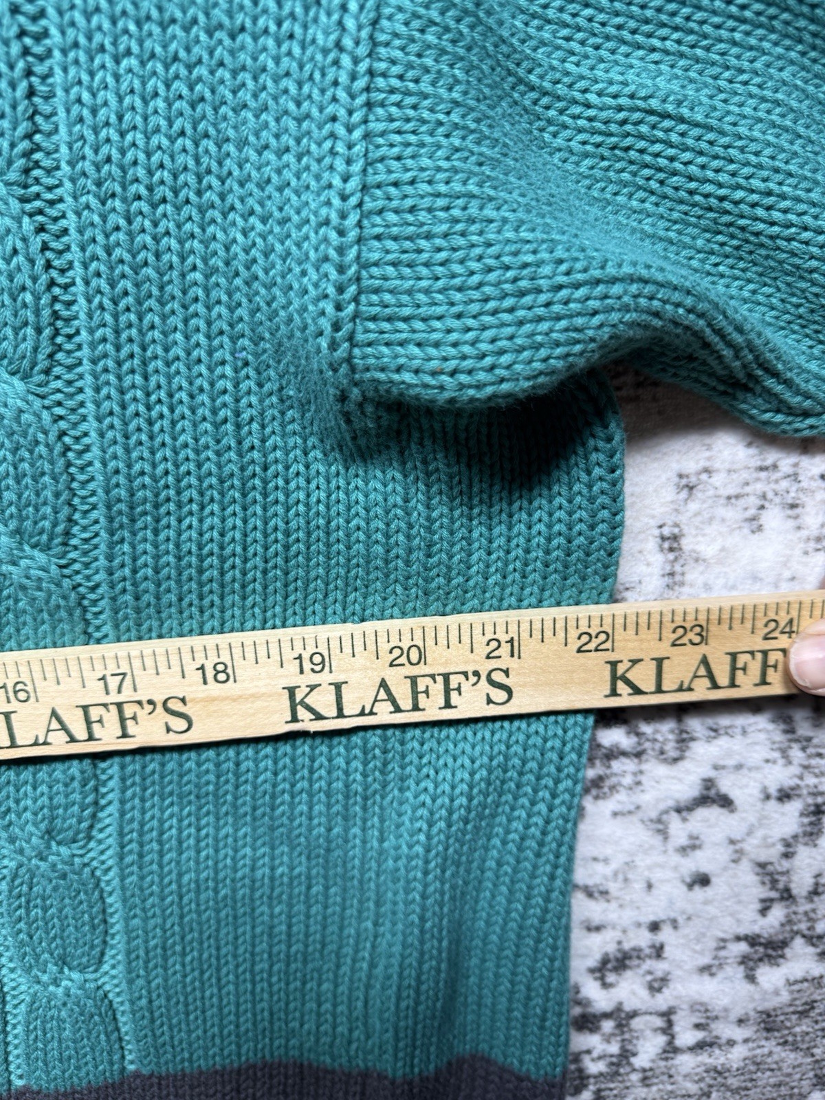 VTG Basic Elements Women’s 1X Plus V-Neck Cable H… - image 6