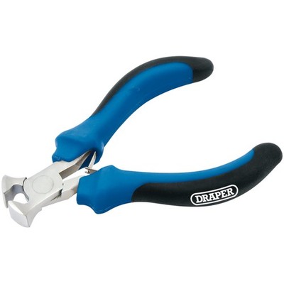 Draper Soft Grip Endschneider Mini Zange 100mm Doppelte Blattfedern 12535