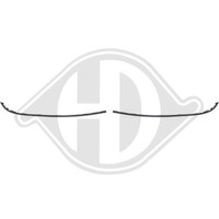 Spoiler Diederichs 4235160 FüR Peugeot Vorne Links Vorne Rechts