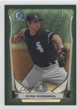 2014 Bowman Chrome Prospects Black Static Refractor 25/35 Ryan Kussmaul 0o9