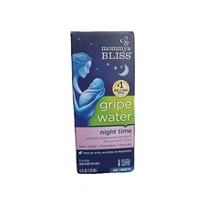 Mommy’s Bliss Gripe Water Night Time, 1 Month+, 4 fl oz Exp 05/2026