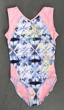 Ivivva by Lululemon Girls Leotard Size 10 Leo Pink Grippers