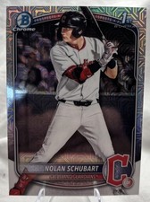 2025 Bowman Draft - Chrome Nolan Schubart #BDC-192 Mojo Refractor (RC)