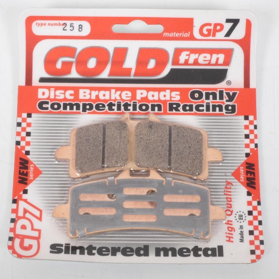 Plaquette de frein Gold Fren MV Agusta 998 F4 RR contre la perte de mordant