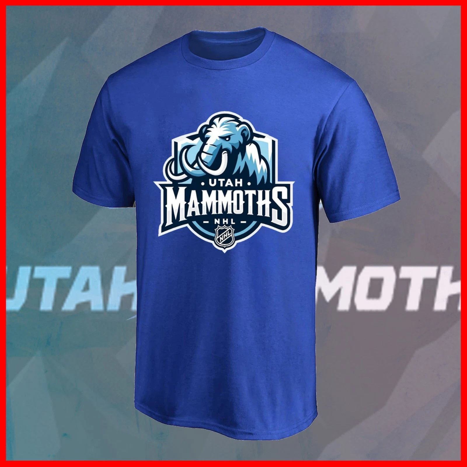 Utah Mammoth Hockey Team 2025 Logo All Size S-5XL