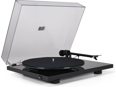 Pro-Ject T1 EVO Phono Turntable with Built-in Phono Preamp Black (Open Box)