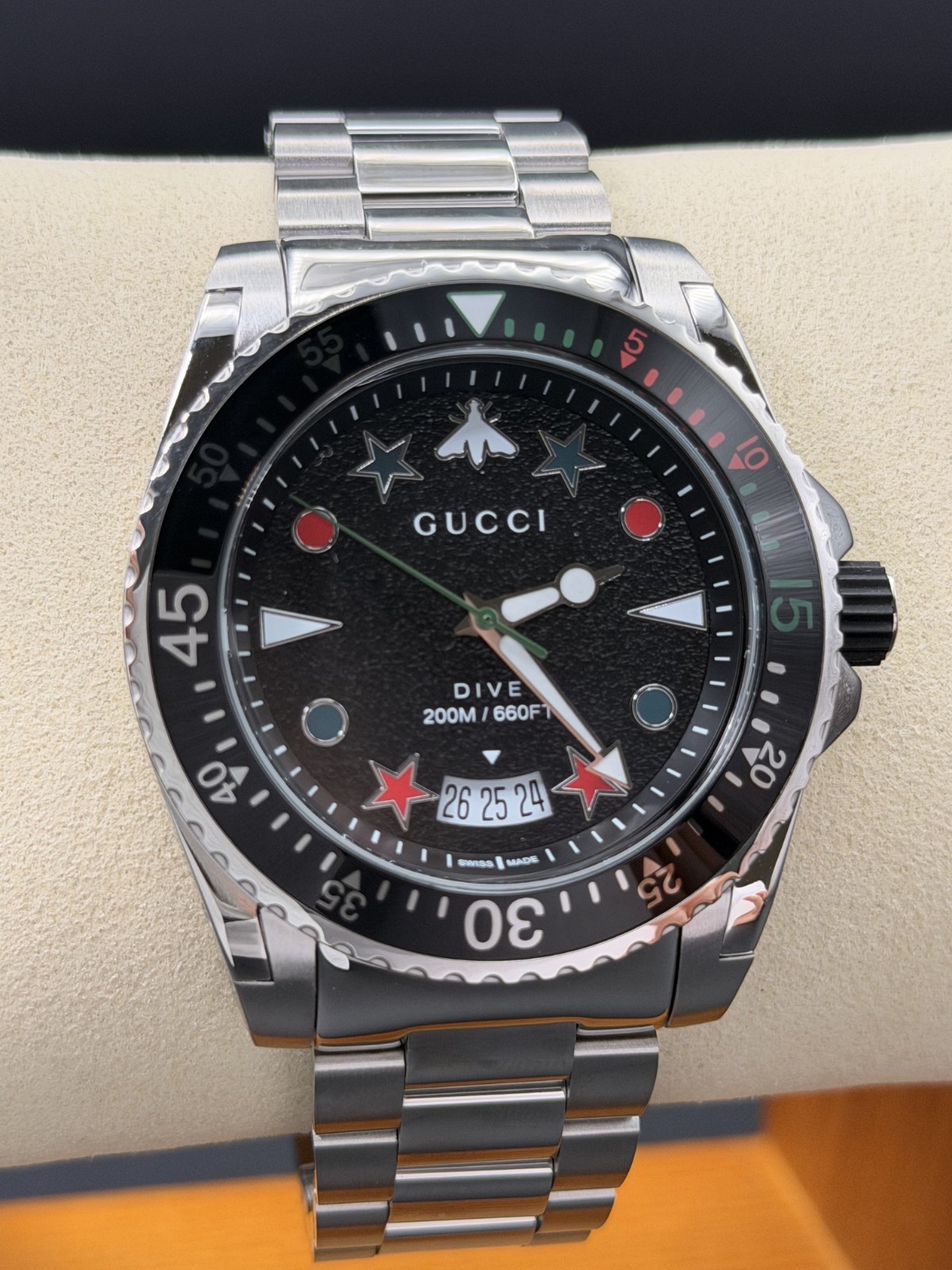 GUCCI YA136221 Dive Unisex Watch 45mm