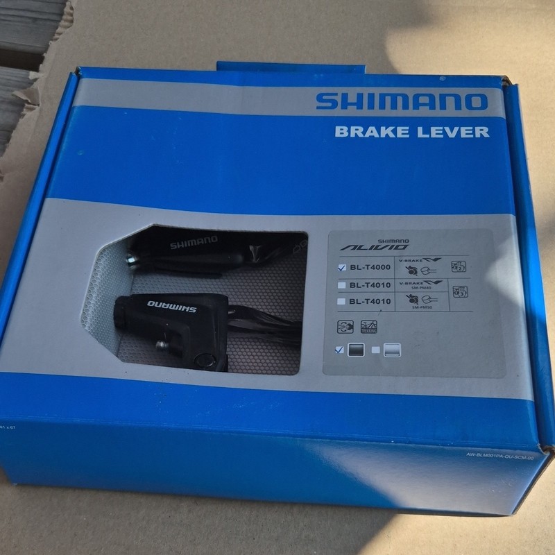 Shimano Alivio BL-T4000 Brake Lever for Trekking Bike, Black