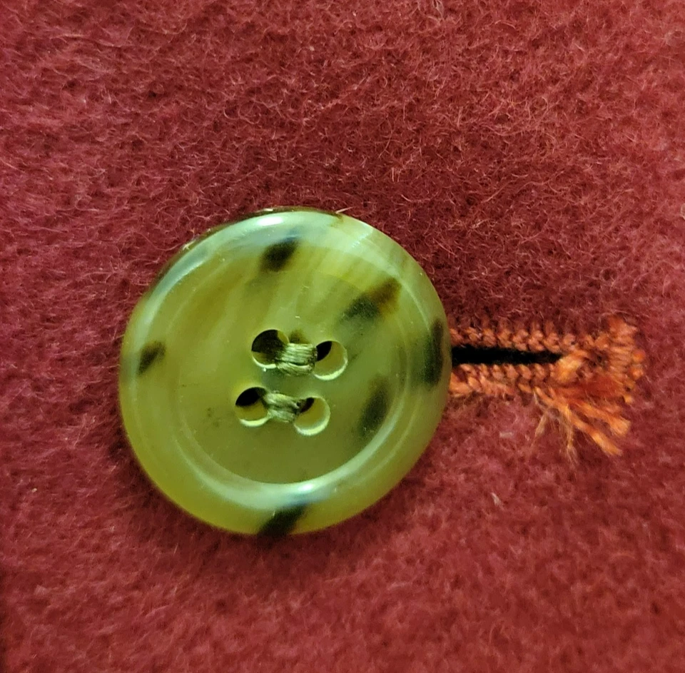 Putzer's Big & Tall sport coat mens 48XL red 100% camel hair VTG blazer 50 - Image 4 of 4