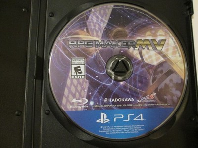 RPG Maker MV (Playstation 4 PS4) Disc only Tested