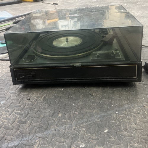 Vintage Garrard Synchro Lab 75 Turntable Record Player Works