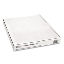 C-Line 62237 3-Hole Punched Panoramic Fold-Out Sheet Protectors 25/BX New