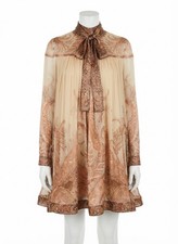 Zimmermann Hypnotic Batwing Mini Dress Size 1