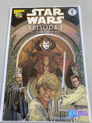 STAR WARS EPISODE 1 THE PHANTOM MENACE 1/2 1ST APP DARTH MAUL WIZARD EXCLUSIVE