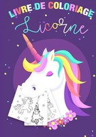 Enfants Papeterie | Coloriage Licornes Pour Enfants 3-8 Ans - Livre De...