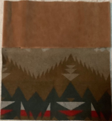 Pendleton wool Jacquard Fabric & Mohair Velvet Remnants