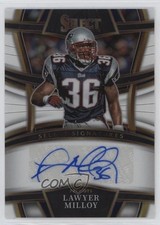 2022 Panini Select Signatures White Prizm 11/50 Lawyer Milloy #SSP-LAM Auto