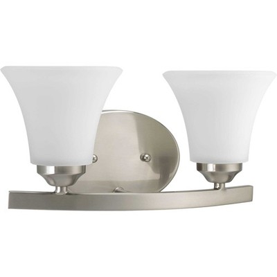 Progress Lighting P2009 Adorn 2 Light 13-1/4''W Bathroom Vanity - Nickel