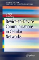 Li Wang (U. A.) | Device-To-Device Communications in Cellular Networks | Buch