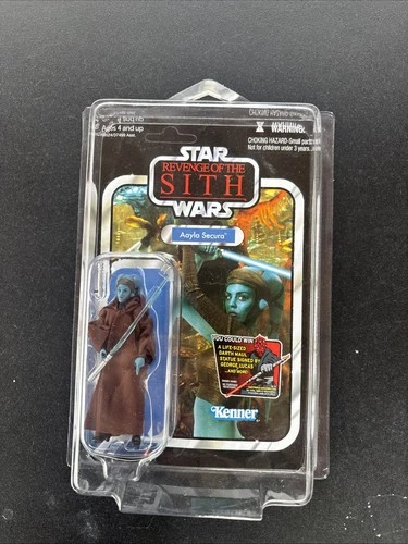 Aayla Secura  VC58 Unpunched Star Wars Vintage Collection TVC w case ROTS Hasbro