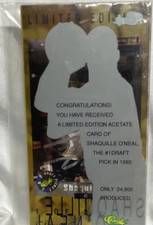 Classic Signature Series 1992 Shaquille O'Neal Orlando Magic #1 Acetate LE