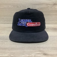 vintage corduroy hat Cooper Tools New Era Snap Back Made in USA Work Wear
