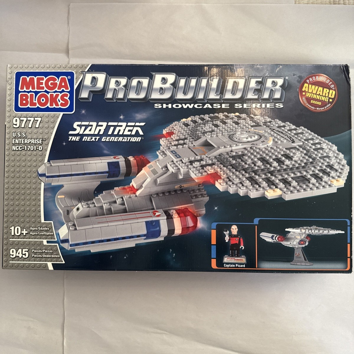 MegaBloks Star Trek TNG NCC-1701D メガブロック Mega Bloks Probuilder Star Trek The Next Generation USS