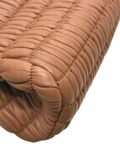 DEMELLIER LONDON Mini Seville clutch bag brown - Picture 5 of 9