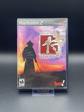 Way of the Samurai (Sony PlayStation 2, 2002) CIB Tested & Working Fast Ship!