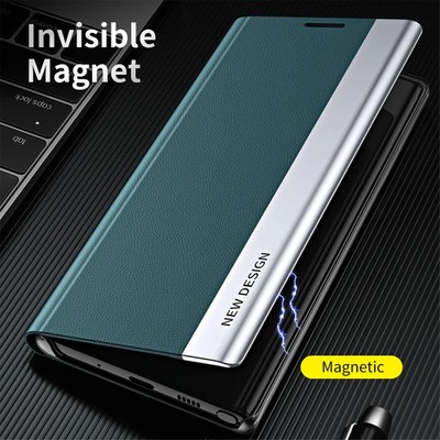 Samsung Galaxy S9 S20 FE S21 S22 S23 S24 Ultra Wallet Case Ständer