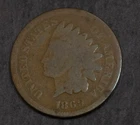 1869 Indian Cent Good Bent ........Lot 5714
