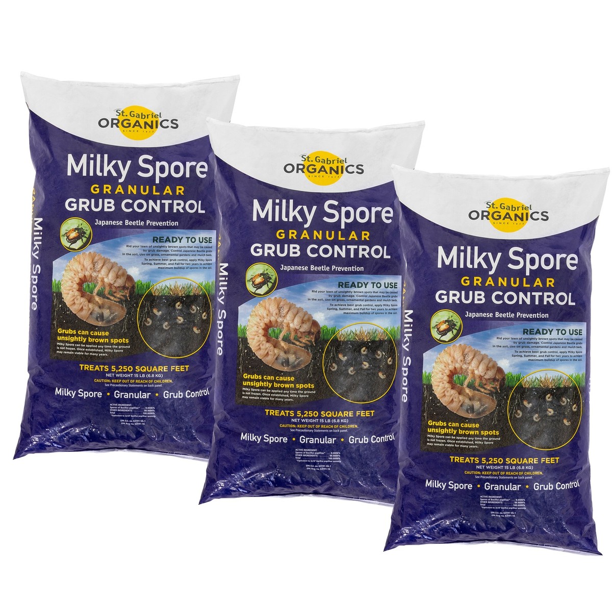 St. Gabriel Organics Milky Spore Japanese Beetle Killer Granules