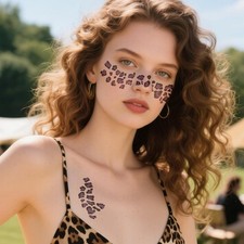 8 Pcs Freckles Patches Waterproof Temporary Tattoos Stickers Face Makeup