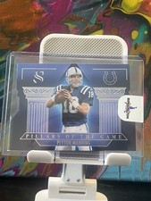 2025 Panini Silhouette Peyton Manning Pillars of The Game Die Cut Colts