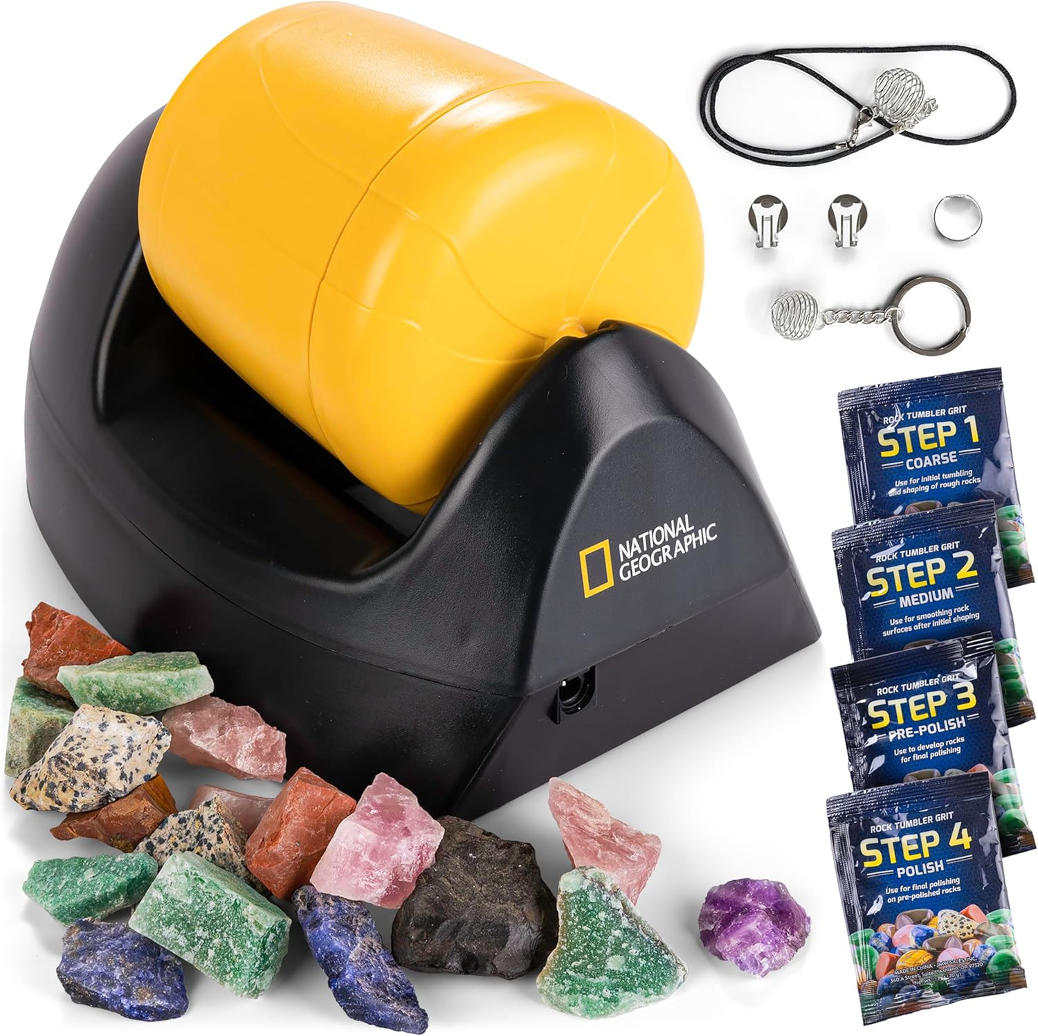 Kit Lucidatura Pietre National Geographic - Regalo Educativo STEM