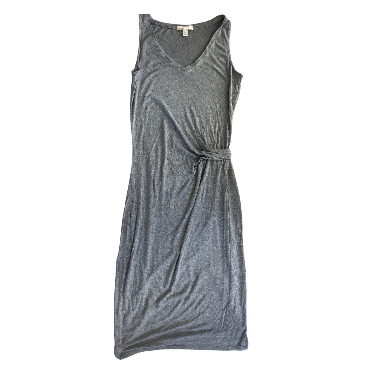Gap Maternity Stretch Soft Wrap Twist Heathered G… - image 2