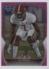 2022 Bowman U Chrome Pink Refractor Eli Ricks #28 1jj7