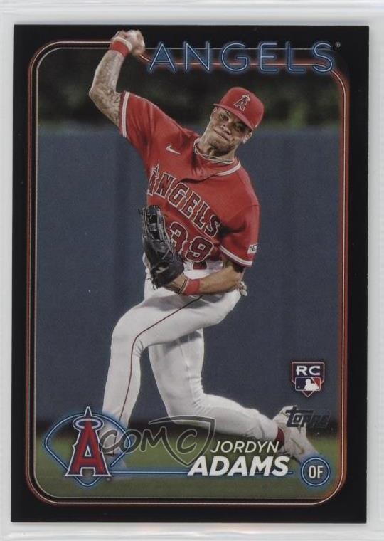 2024 Topps Series 2 Black /73 Jordyn Adams #470 12ui