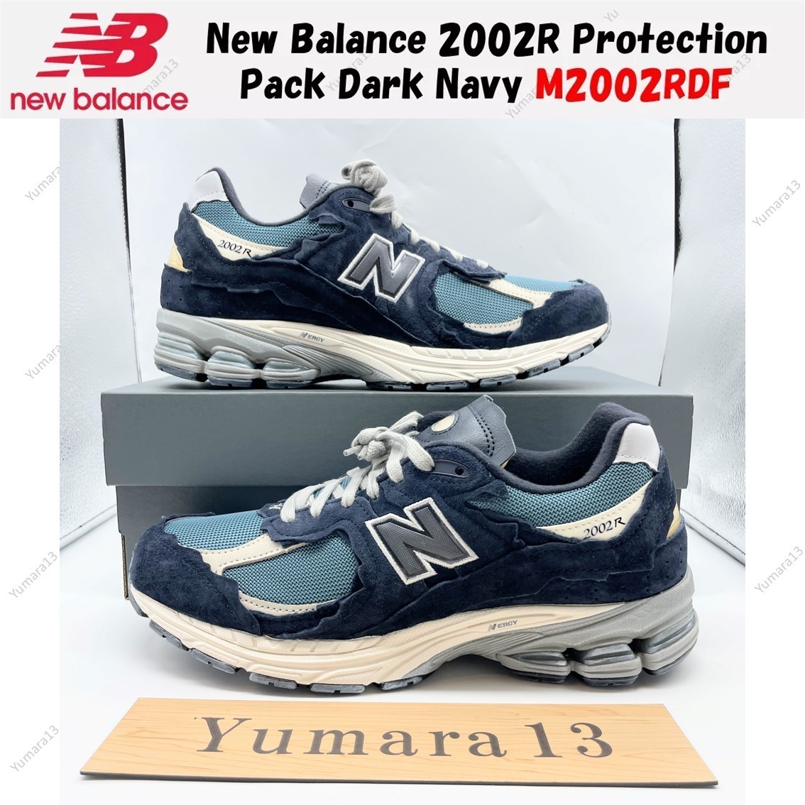 New Balance 2002R Protection Pack Dark Navy M2002RDF Men's Size | eBay