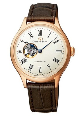 ORIENT STAR CLASSIC SEMI SKELETON RK-ND0003S Weiß Automatik Damenuhr Neu Box