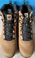 Columbia Mens Size 17 Newton Ridge Plus II Waterproof Hiking Boots Elk/Black