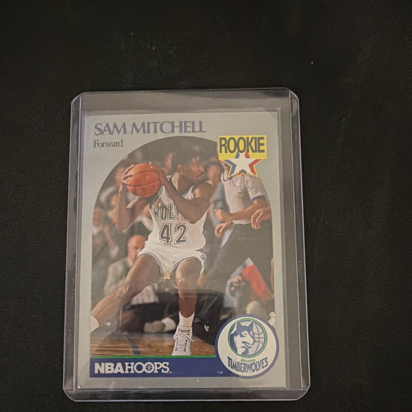NBA Hoops Sam Mitchell Rookie Minnesota Timberwolves NBA Basketball Card #631