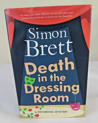 SIGNED Death in the Dressing Room by Simon Brett First Edition Hardback  2025