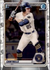 2020 BOWMAN DRAFT - CHROME 1ST HAYDEN CANTRELLE #BD-173