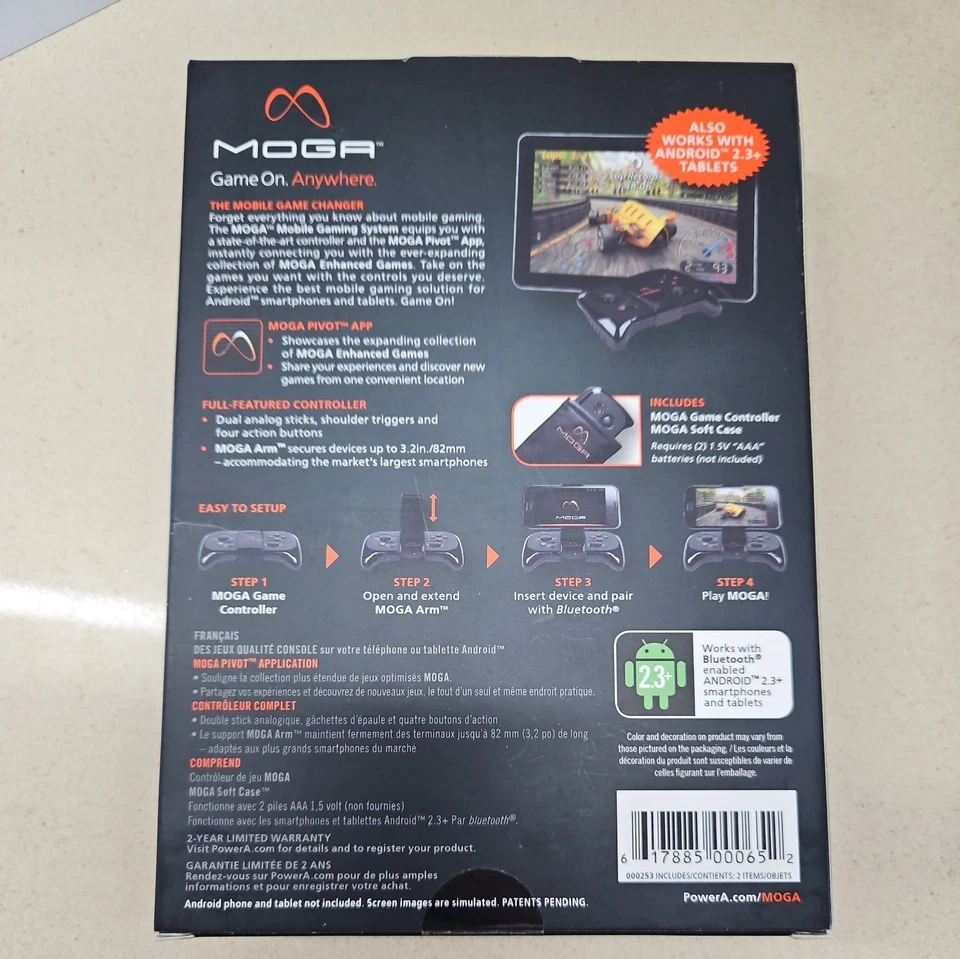  Moga Game On Anywhere Bluetooth Controller For Android Phone Or Tablet - Image 3 of 3