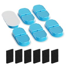 Cat Water Fountain Filters - 12 Replacement Filters, 3-Month Supply, Carbon