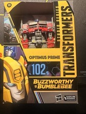 Optimus Prime Buzzworthy Bumblebee MISB Voyager Transformers Studio Series 102BB